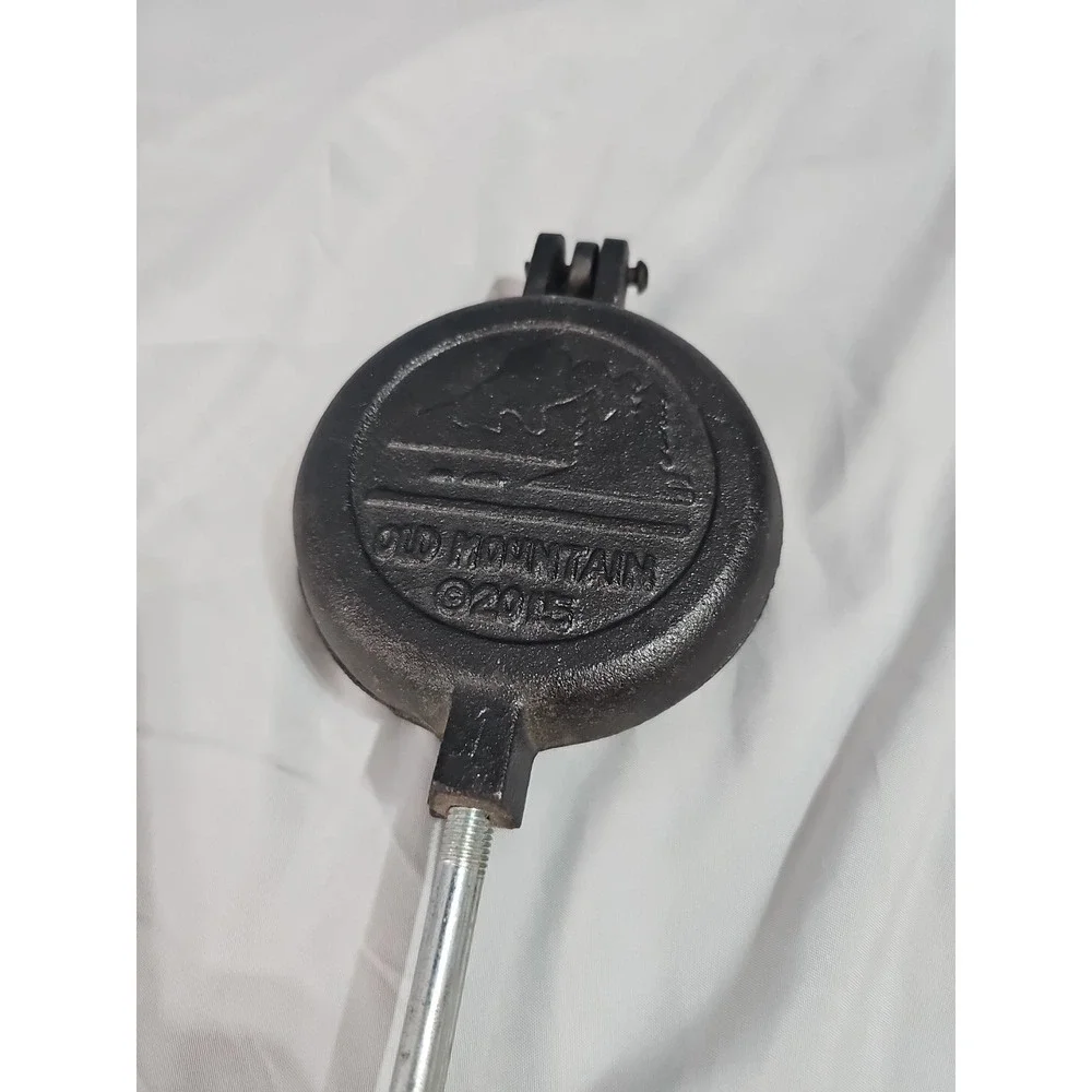 Old Mountain Campfire‎ Hamburger Press Cooker 2014 Cast Iron Non-Stick